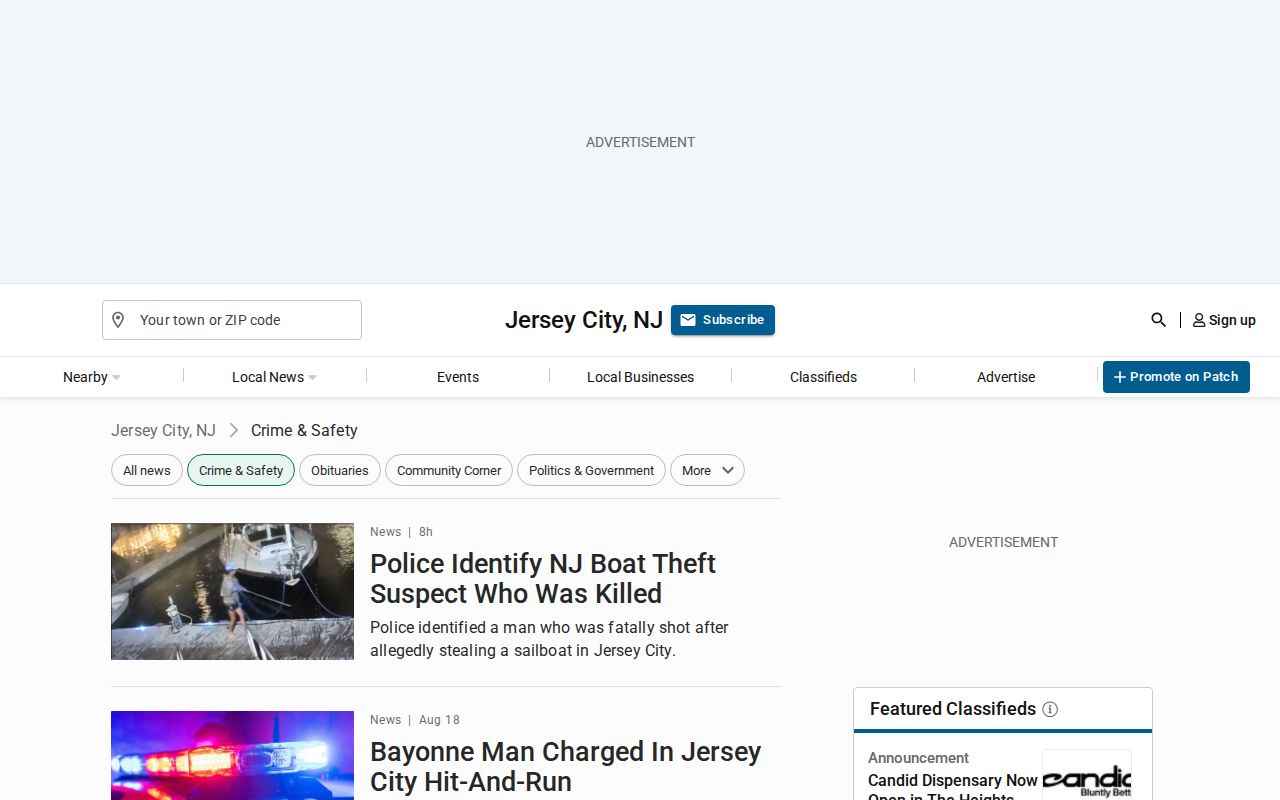 Hudson County Jersey City arrest-news source